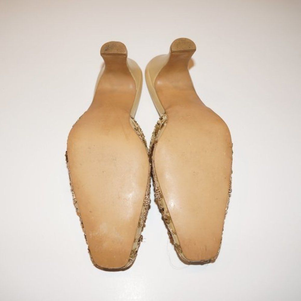 Rinaldi Couture Embroidered Women Shoes - Size 38. - Picture 2 of 4